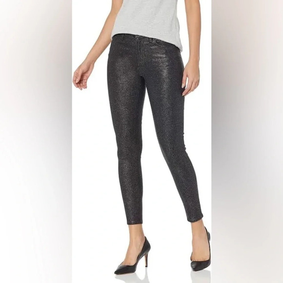 NWT Hudson Barbara High Waist Supreme Skinny Ankle Jeans Sparkle Apollo Size 27 - Picture 12 of 12